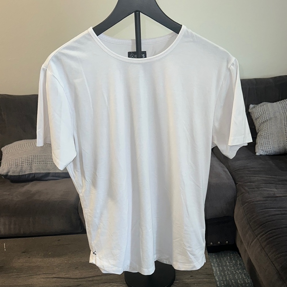Cuts Clothing White Short Sleeve Tee